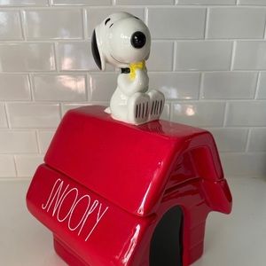 AUTHENTIC RAE DUNN PEANUTS SNOOPY CANISTER